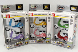 Producto - Moto vespa  x 2 en caja 36000