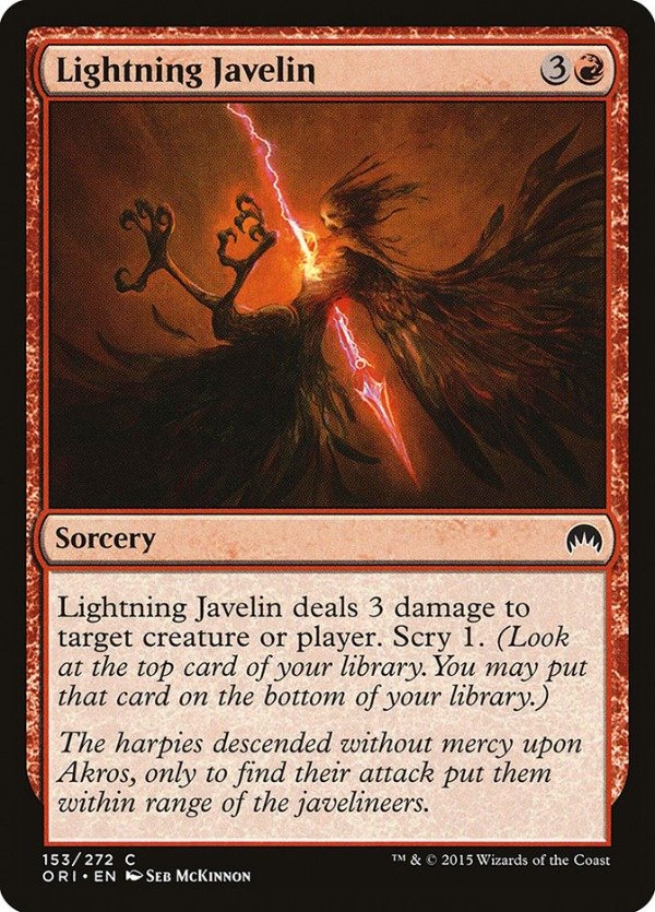 Producto - Lightning Javelin  Magic Origins
