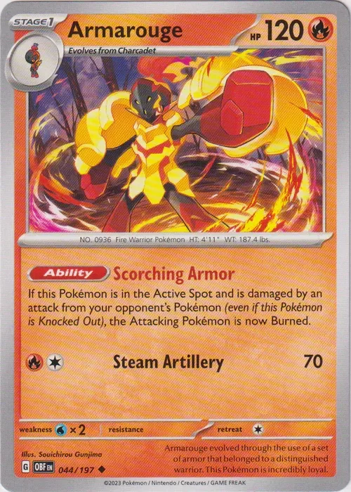 Producto - Armarouge - 044/197 - Obsidian Flames