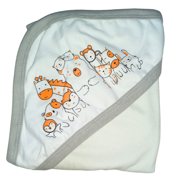 Producto - Recibidor blanca estampada animales II