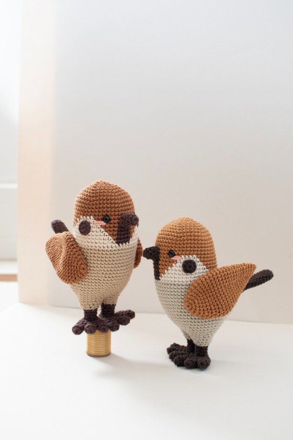 Producto - Jaime Gorrión. Patrón Amigurumi