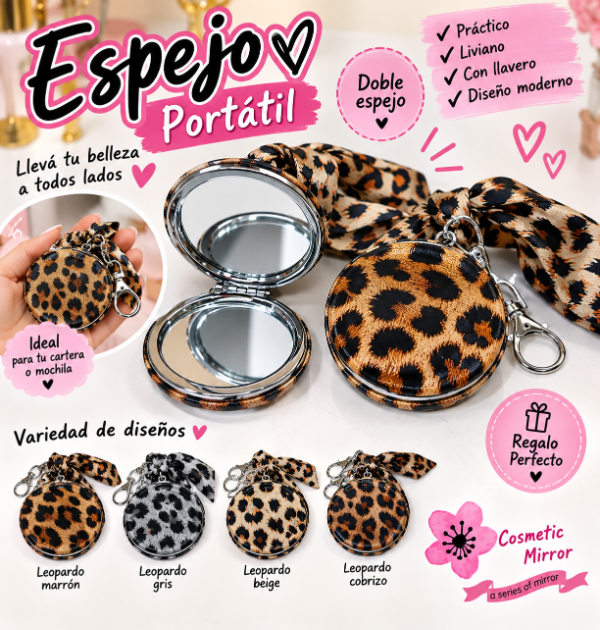 Producto - Espejo cartera animal print - 0