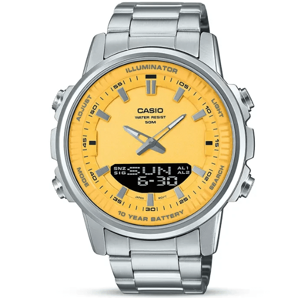 Producto - Reloj CASIO AMW-880 (Amarillo)