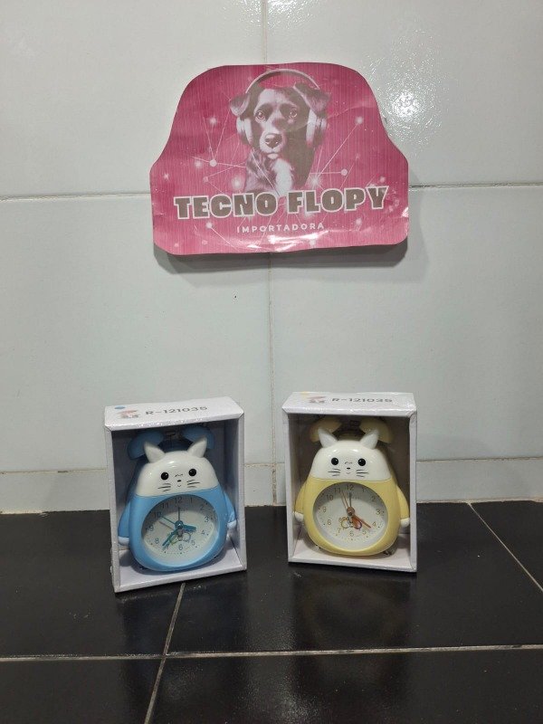 Producto - Reloj alarma despertador gatito 121035