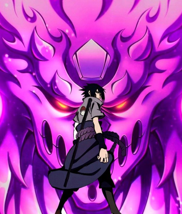 Producto - Cuadro Sasuke Susanoo Retroiluminado