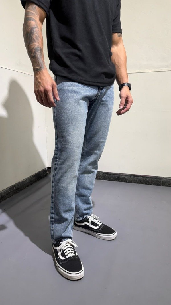 Producto - Jeans mom celeste gastado - 0