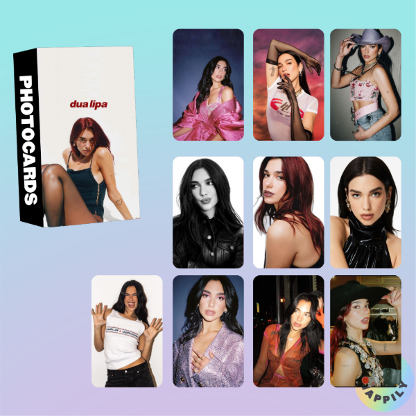 Producto - Caja de photocards Dua Lipa