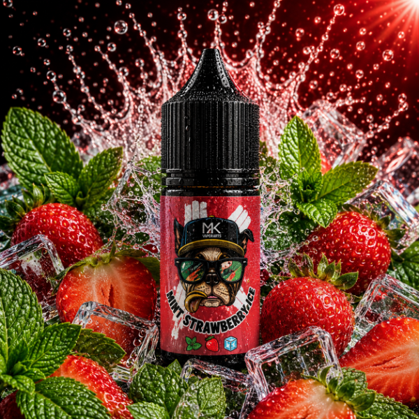 Producto - SALT MASKKING MINT STRAWBERRY 30ML 35MG (MENTA FRUTILLA)
