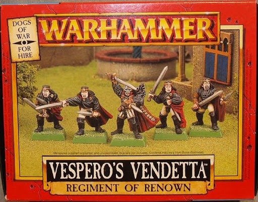 Producto - Dogs Of War Vesperos Vendetta - Regiment of Renown. NUEVO