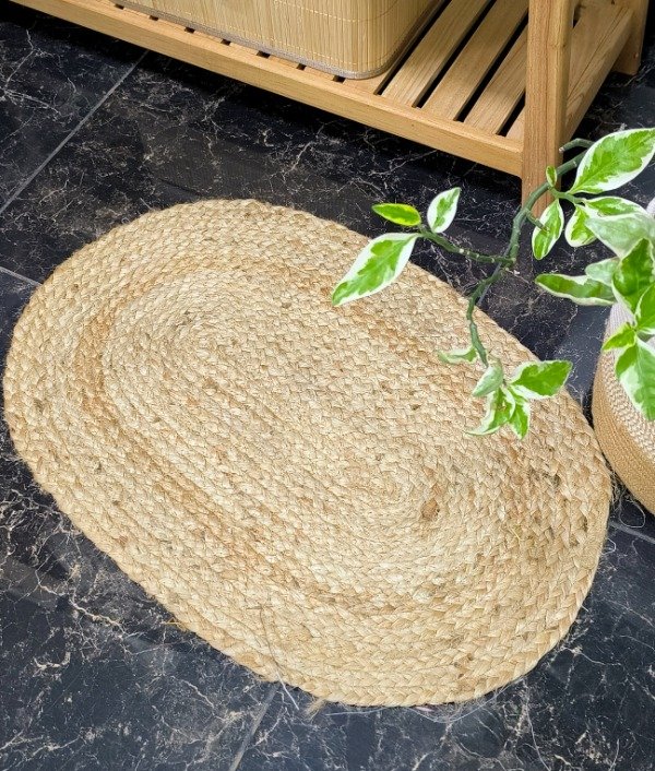 Producto - Alfombra yute 40 x 60 cm