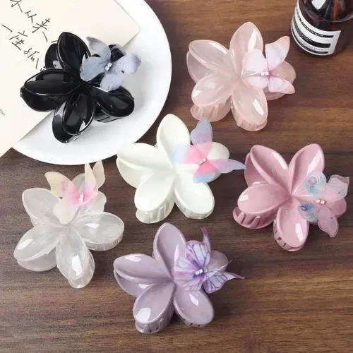 Producto - BROCHE PARA EL PELO FLOR CON CLIP