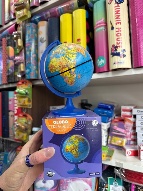 Producto - Globo Terraqueo Politico 10cm