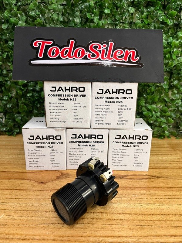 Producto - DRIVER JAHRO N25 NEODIMIO 30RMS SIN CORNETA - 1