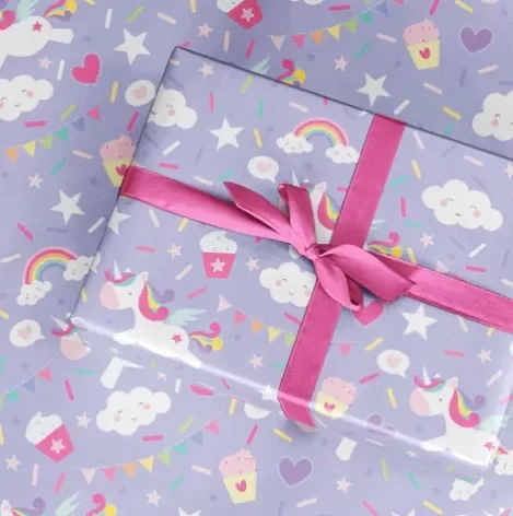 Producto - Papel de Regalo Unicornio