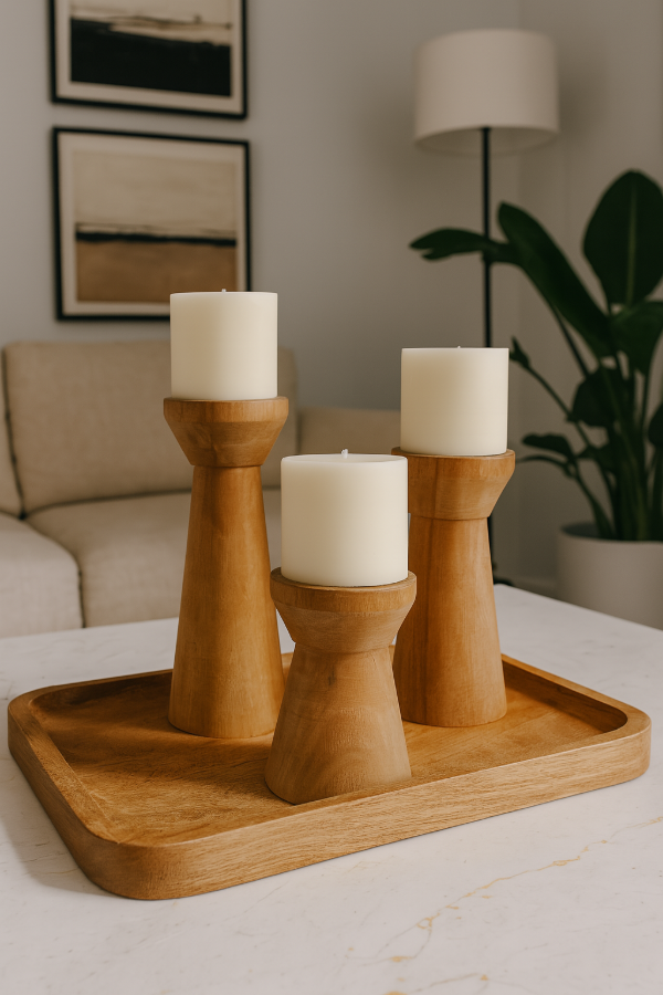 Producto - SET PORTA VELAS MADRID X3