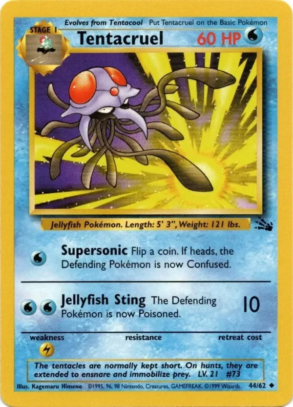 Producto - Tentacruel (44/62) [Fossil Unlimited]