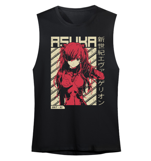 Producto - Musculosa Sudadera Evangelion Asuka
