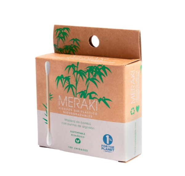 Producto - Hisopos de bambú - Meraki