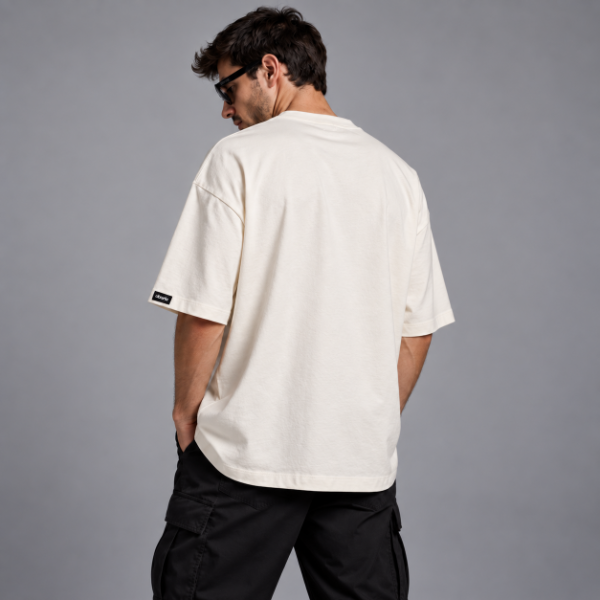 Producto - Remera Oversize Core CIBARTA Natural - 5