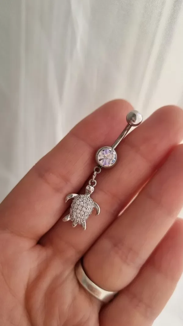 Producto - Piercing tortuga (aro de acero quirúrgico)