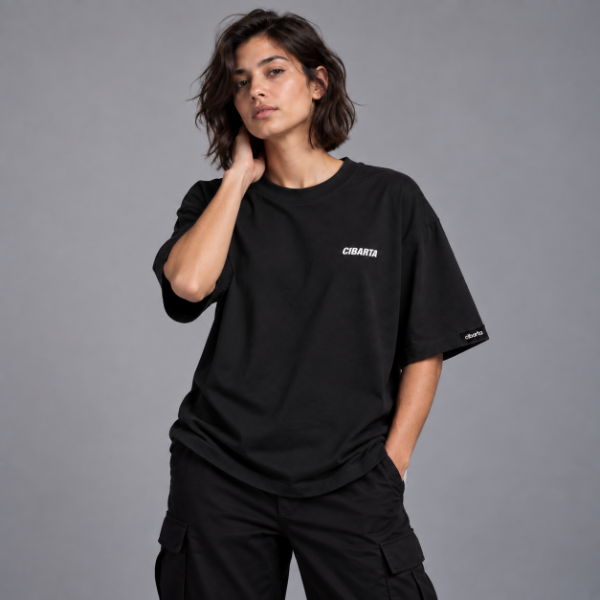 Producto - Remera Oversize Core CIBARTA  Negro - 1
