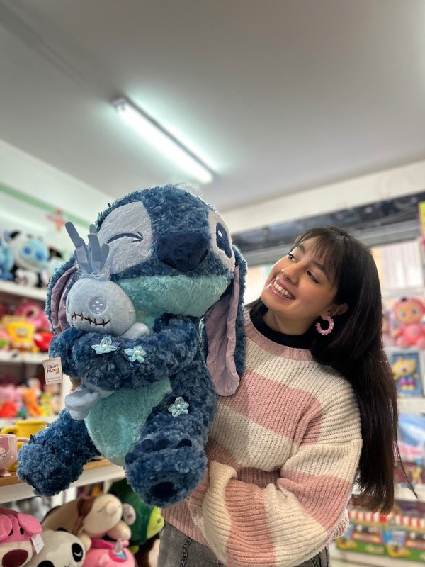 Producto - Peluche STITCH c/Trapos Flores Gigante 60cm