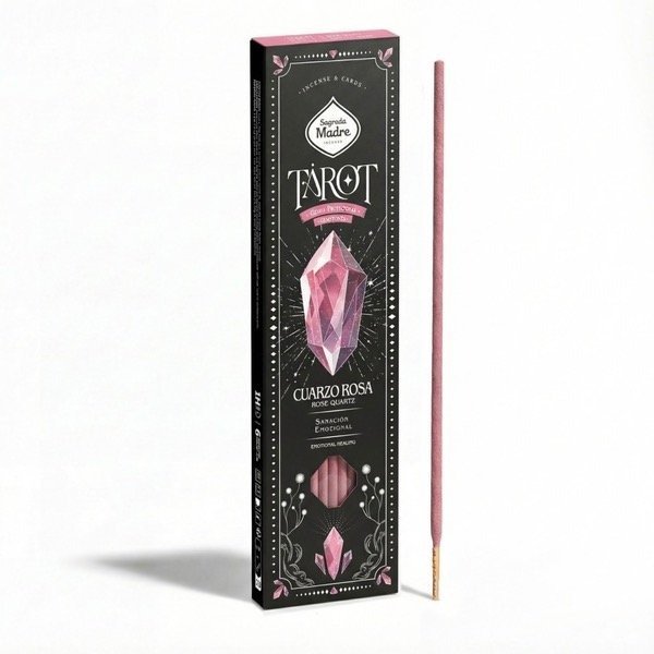 Producto - Sahumerios Tarot GEMAS - Cuarzo Rosa