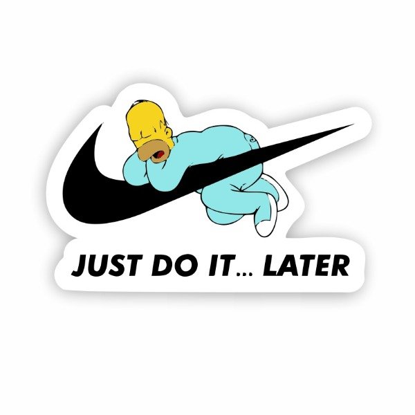 Producto - ST01007 Just do it later...