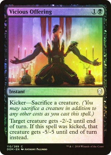 Producto - Vicious Offering Foil  Dominaria