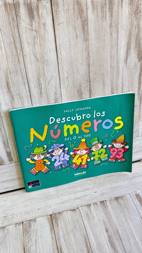 Producto - Libro de actividades- "Descubro los números del 0 al 100" " de Sally Johnson