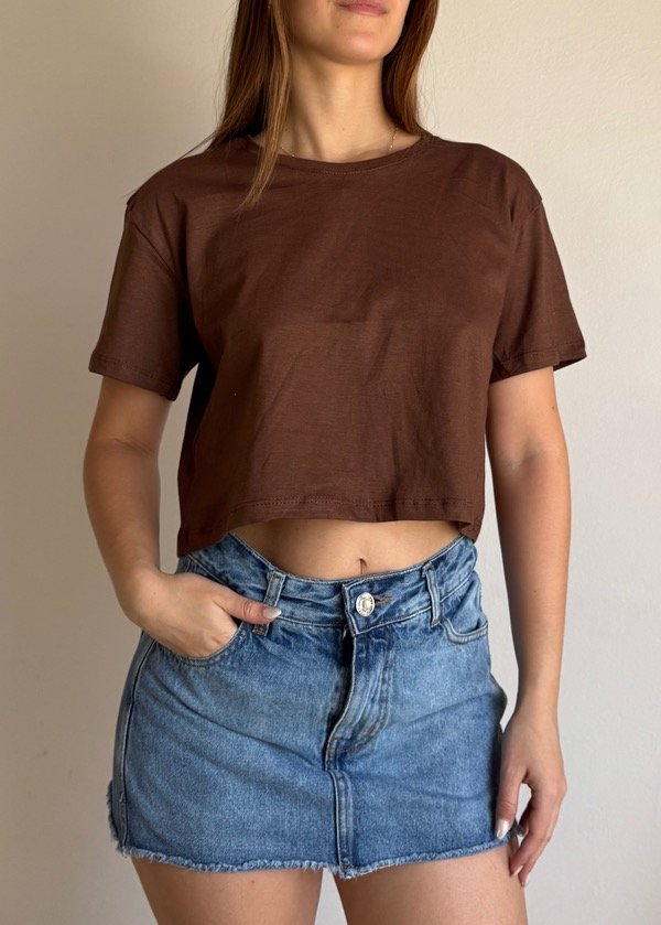 Producto - Remera Crop Basic