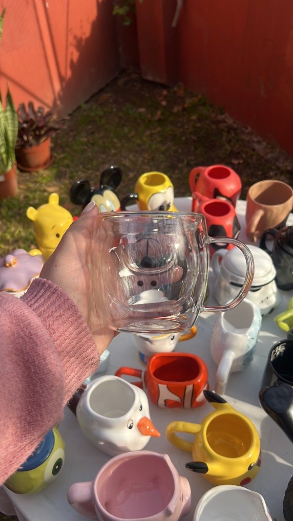 Producto - Taza doble vidrio oso