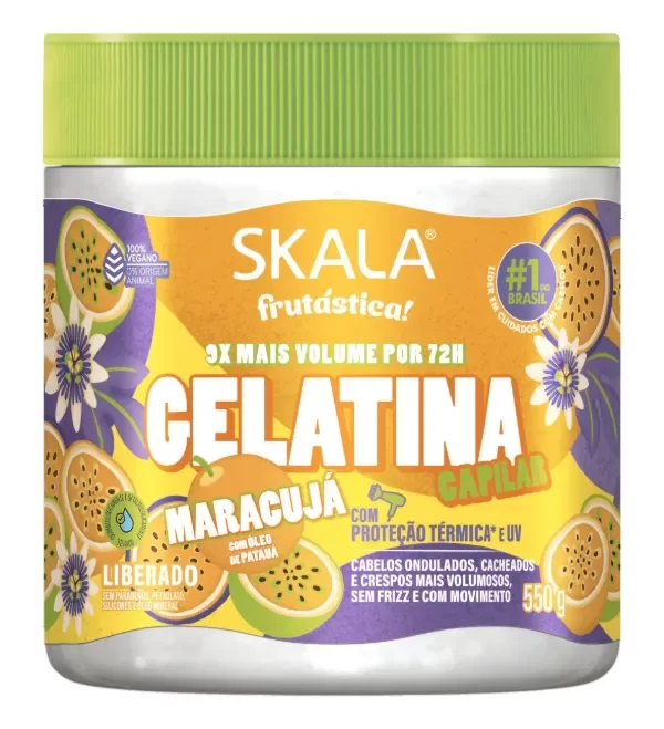 Producto - gelatina free maracuyá skala x 550 gr