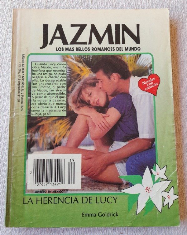Producto - Colección Jazmín #19-3 - La Herencia De Lucy - Emma Goldrick - Harmex