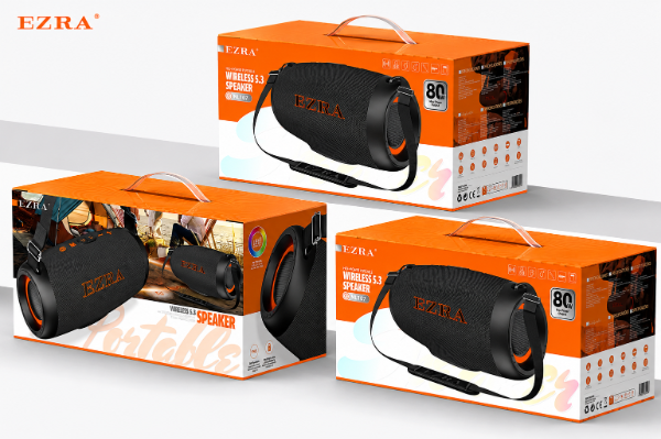Producto - Parlante Bluetooth 5.3 Potencia 80w Batería Larga Duración Con Correa NL107. - 1