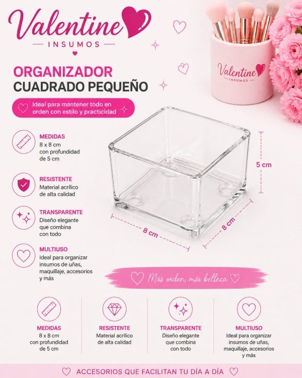 Producto - ORGANIZADOR CUADRADO PEQUEÑO