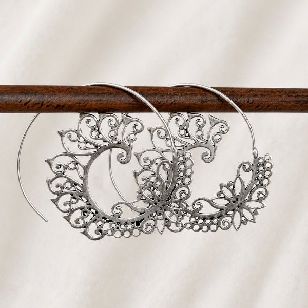 Producto - Aros Surya Plata