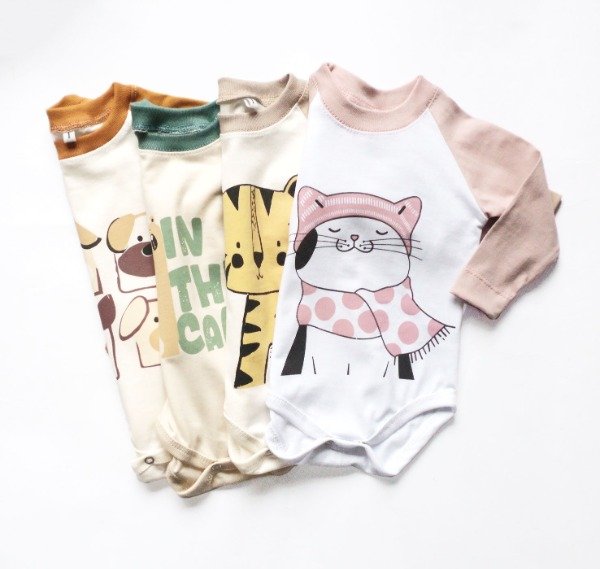 Producto - ARTICULO 116 -Q- BODYS COMBINADOS RSA GATITO