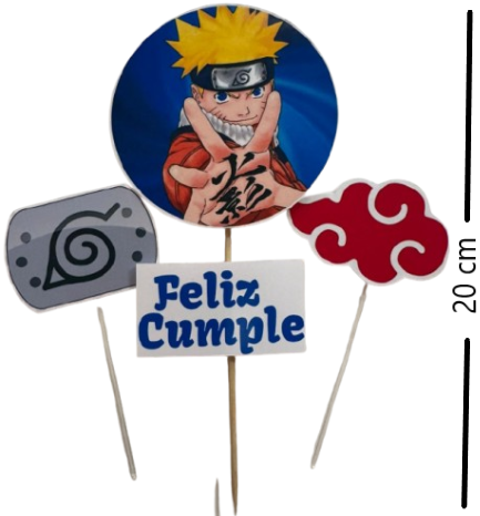 Producto - Adorno Set Naruto