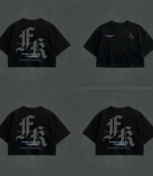 Producto - CROP TOP INSIGHTS BLACK