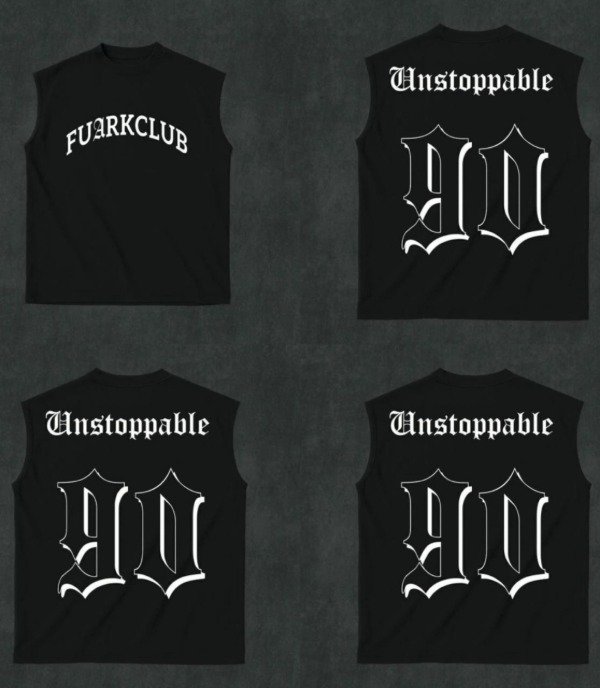 Producto - MUSCULOSA BOXY UNSTOPPEABLE
