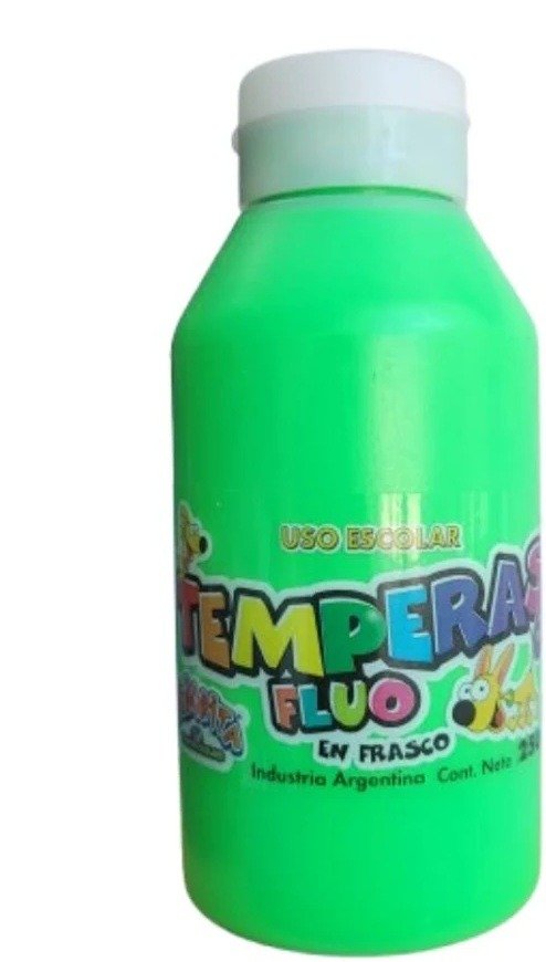 Producto - TEMPERA STA FLUO FRASCO C/PICO x250gr.
