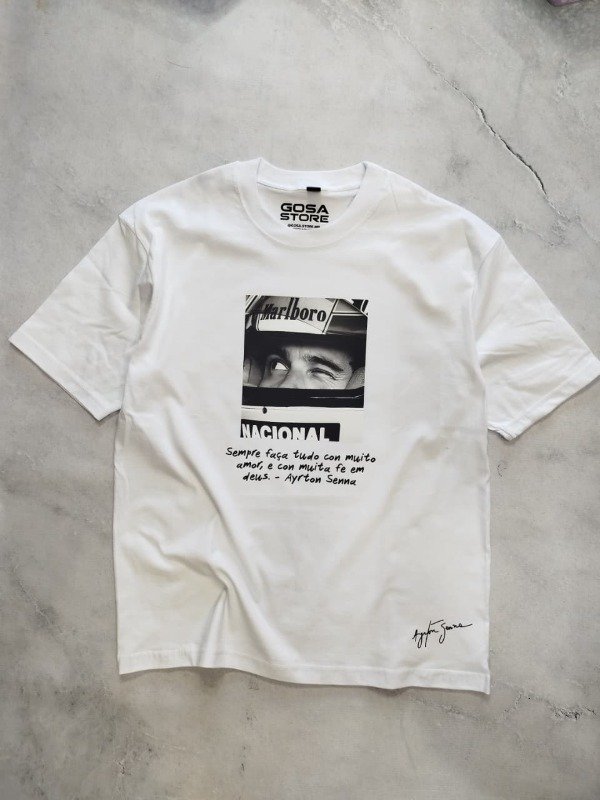 Producto - Remera oversize ayrton senna