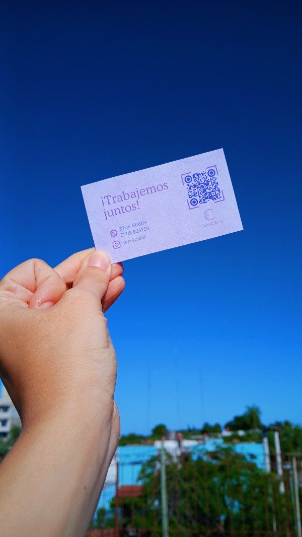 Producto - Tarjetas personalizables pack de 100 unidades - Doble faz