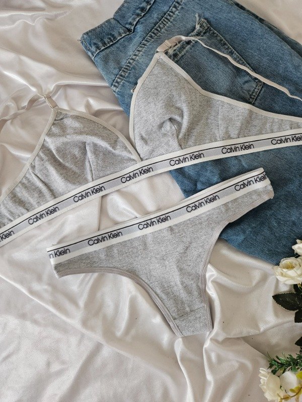 Producto - CONJUNTO CALVIN KLEIN GRIS (A32 A)