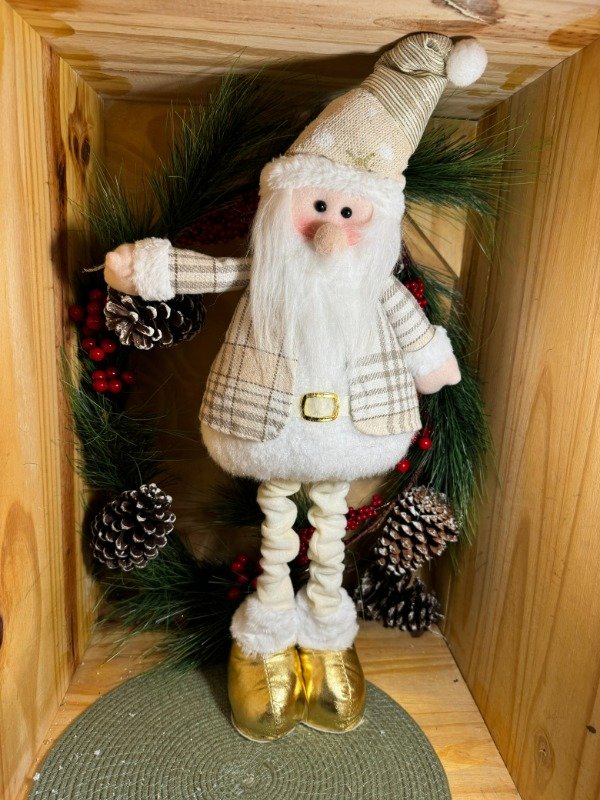 Producto - Papa Noel Dorado Extensible hasta 65 cm (Efectivo: 47.920)