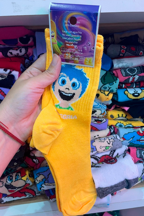 Producto - Media Caña Intensamente Alegria NIÑOS