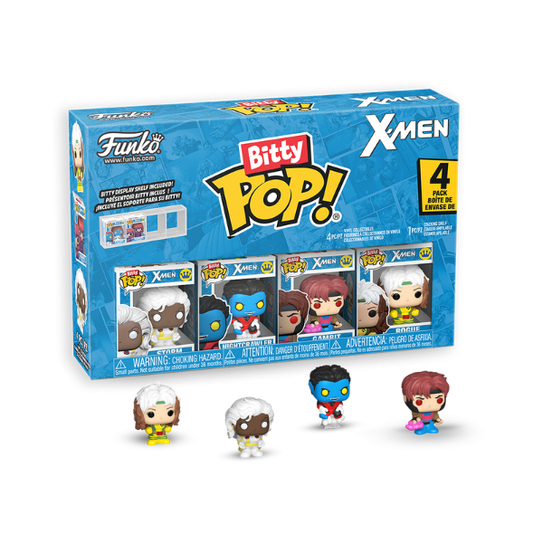 Producto - FUNKO BITTY POP MARVEL X-MEN GAMBIT 4PACK