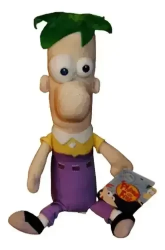 Producto - Phineas Y Ferb Peluche 33 Cm De Alto Ferb