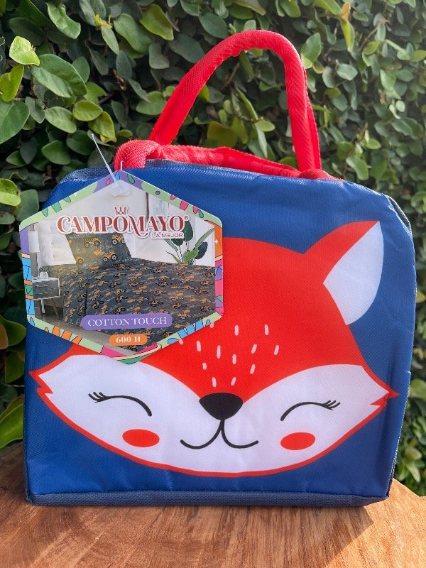 Producto - Sábanas infantiles 1 1/2 + lunchera de regalo - 4